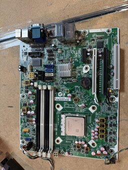 HP základná doska FM2 + AMD A8-6500 + chladič - 2