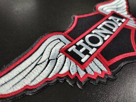 Honda motorkárska nášivka veľka  na chrbát - 2