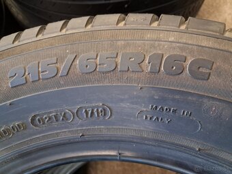 Celoročné pneumatiky 215/65 r16c Michelin - 2
