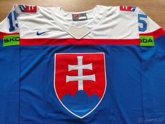 Hokejový dres Slovensko - Dvorský - úplne nový - 2