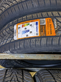 Celoročné pneu Tracmax 215/65 R17 DOT0524 - 2