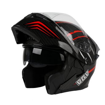 Motocyklová Karbónová prilba VGV – veľkosť L (NOVÁ) - 2