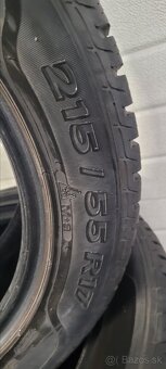215/55 R17 98V zimné - 2