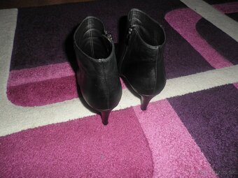 kožené čižmičky + s kožušinkou gratis - 2