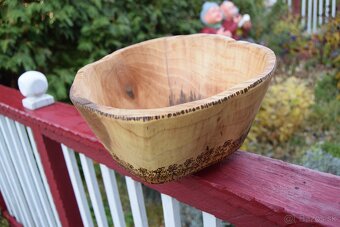 Drevená miska - nová 10, orech - 2