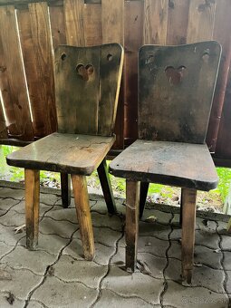 Masivne stolicky - 2