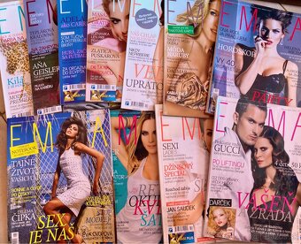 Casopisy Emma rocniky 2010-2013 - 2