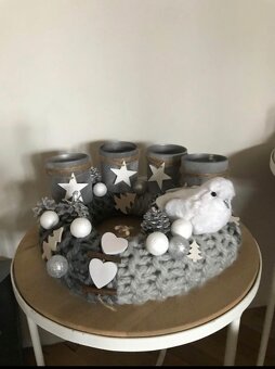 Adventný veniec priemer 30cm - 2