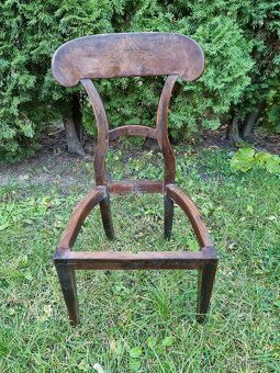 Vzácny model Biedermeier stoličky - 2