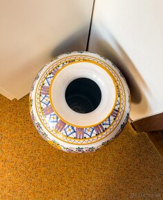 Predám modranskú keramickú vázu - 2