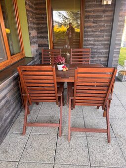 Záhradný jedálenský set IKEA - 2