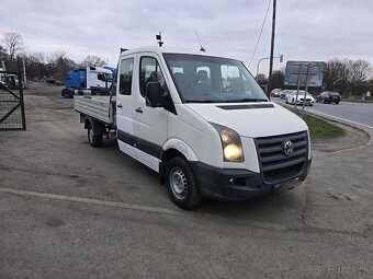 VALNÍK VOLKSWAGEN CRAFTER r.2007,S DVOUKABINOU (7MÍST) - 2