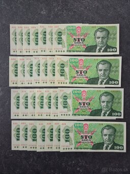 100 Kčs 1989, stav N (UNC) - 2