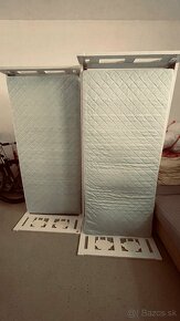Detske postele Ikea 2x + matrace 2x - 2