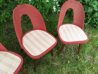 4 retro stoličky arch Sumann pre fa THONET - 2