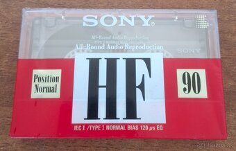 Audiokazeta SONY HF 90 (1992) - 2