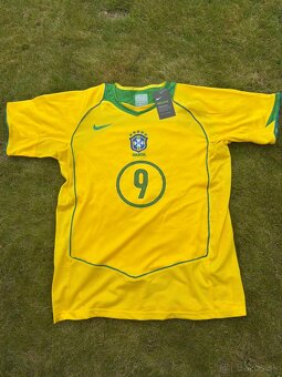 Domáci dres Brazílie – Ronaldo, veľkosť L (nový, nenosený) - 2