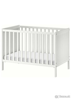 Predám detskú postieľku SUNDVIK od IKEA - 2