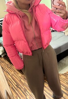 Damska zimná krátka bomber bunda SHEIN - 2