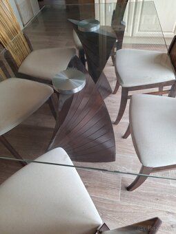 Stôl so stoličkami+konferenčný stôl - 2