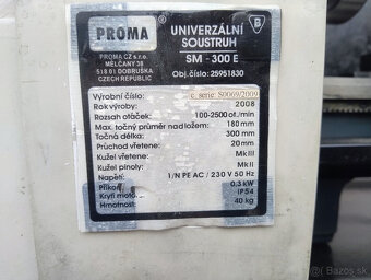 Sústruh PROMA SM-300E - 2
