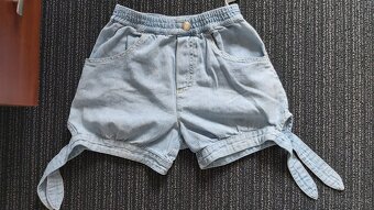 balík oblečenia nohavice, kraťasy veľ 122 134 146 156 - 2