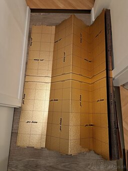 Podložka pod podlahu SELITBLOC 1,2 x 6,2m + HLINÍKOVÁ PÁSKA - 2