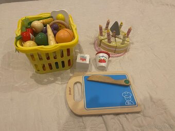 Drevené hračky – torta, ovocie, zelenina, iné - 2