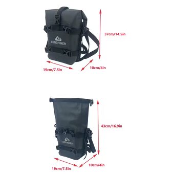 Taška na motorku/kufor nepremokavá - 2