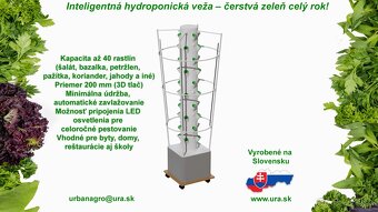 Hydroponická veža / Hydroponic tower - 2