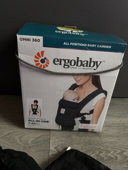 ERGOBABY Omni 360 - čierny nosič - 2