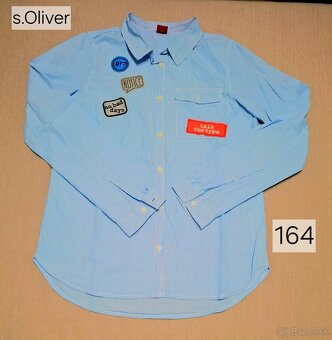 Dievčenská košeľa 164 - 2