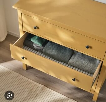 Hemnes komoda žltá - 2
