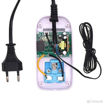 Digitálny regulátor teploty, termostat, zásuvka 110V-220V - 2