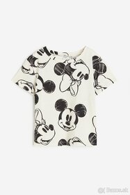veľ. 98/104 H&M Nové tričenko s Minnie a Mickey - 2
