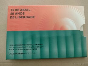 2 € Portugalsko 2024 coincard BU + proof - 2