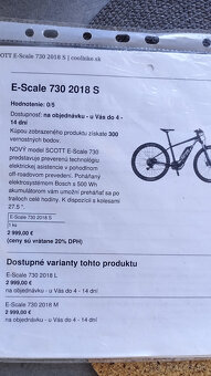SCOTT E-SCALE 930 - horský elektrobicykel - 2