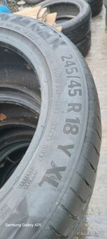 Pneumatiky  Continetal  245/45R18 letne - 2