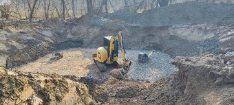 Strojnik pásový bager + engcon - 2