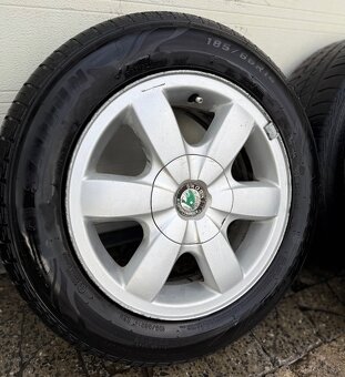 Elektróny ŠKODA, 185/60 R14, 5x100, ET38, 6J, 1U0601025 - 2