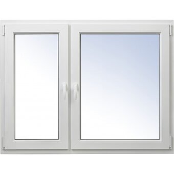 KUPIM okná PLASTOVE , š 177cm X v 143cm a 54 X 80 - 2