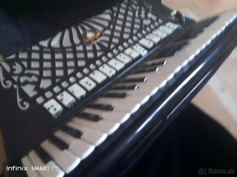 Frateli pigini 156 basovy akordeon Harmonika Top - 2