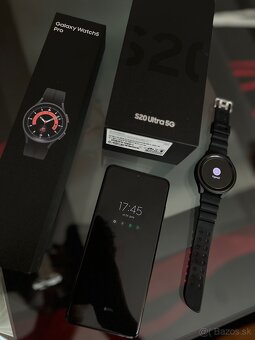 Set - Samsung Galaxy S20 Ultra 5G + Watch 5 Pro (45 mm) - 2