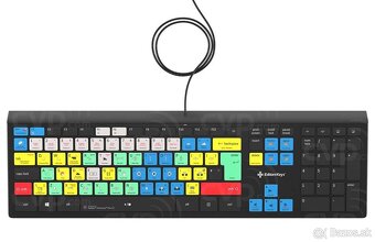 Editorkeys podsvietena klavesnica pre Premiere Pro PC - 2