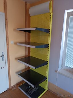 Regále , police, obchodné doplnky - 2