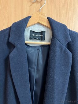 Kabát S Stradivarius tmavomodrý - 2