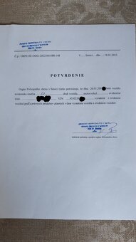 Čz 174 450 potvrdenie - 2