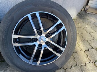 5x100 ,205/60 R16 Letné gumy ,zn. Dezent, boli na Seat Arona - 2