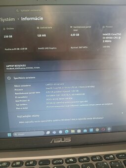 Notebook Asus Laptop 15 - 2