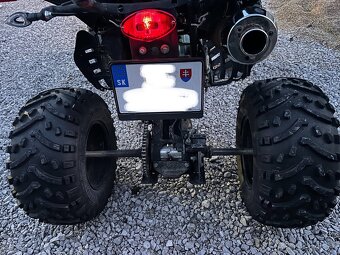 Stvorkolka Bashan 200cc s ŠPZ - nová tk do 2029 - 2